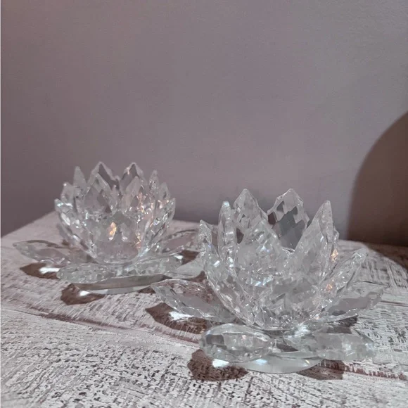2 Shannon Crystal taper candle holders - Picture 12 of 12